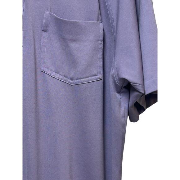 London Fog‎ Short Sleeve Golf  Polo Shirt for Men - Large Cotton Polyester Blend - Picture 8 of 8